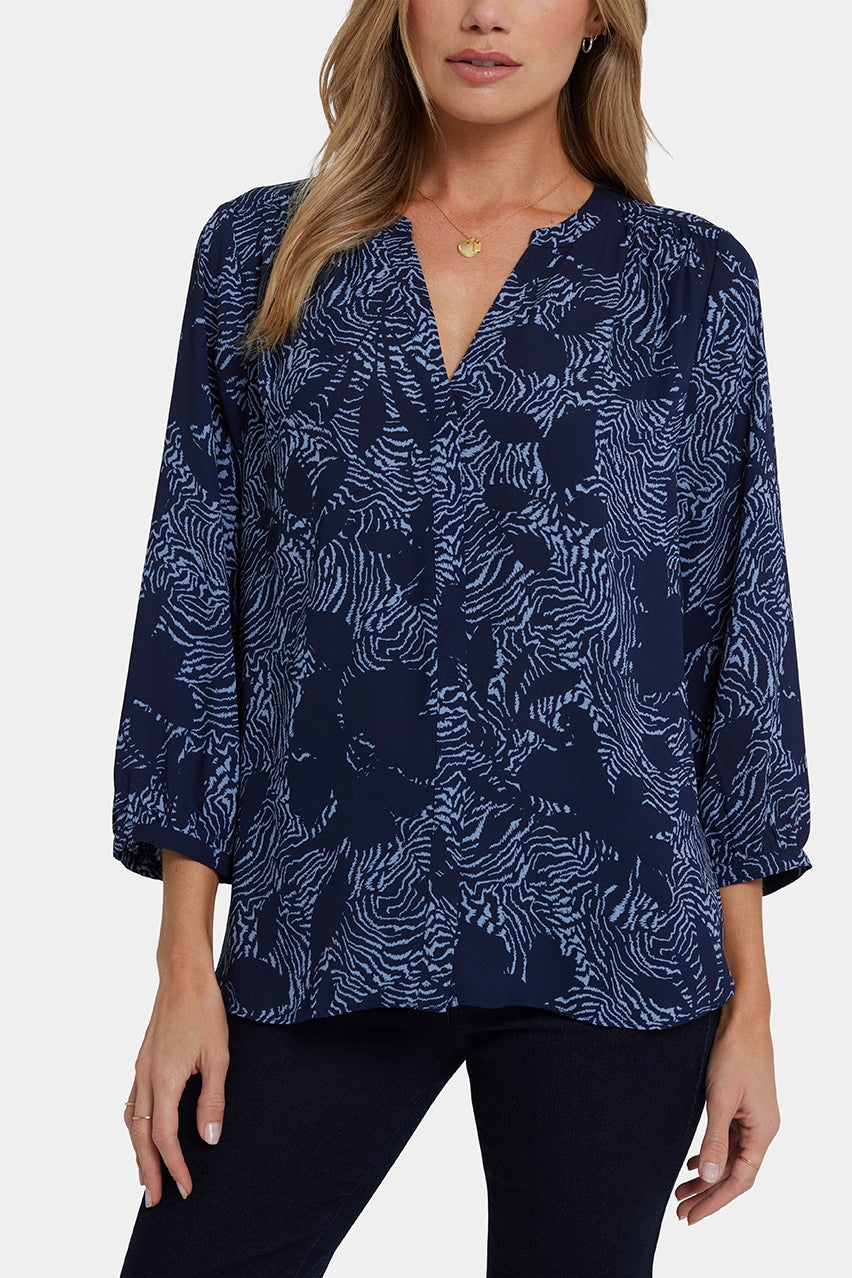 Pintuck Blouse | Manuela Reina | Blouse | NYDJ