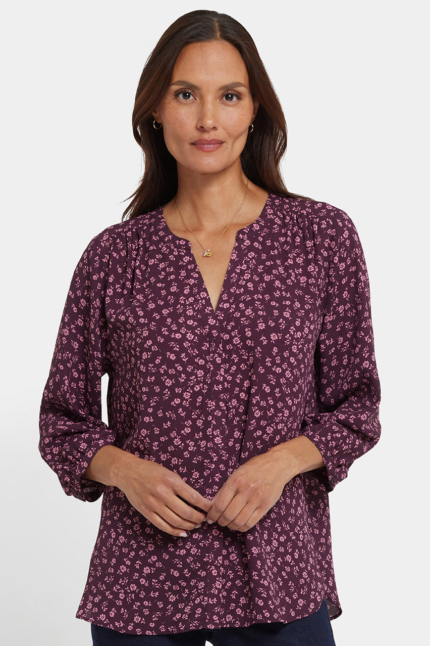 Pintuck Blouse | La Parisienne | Blouse | NYDJ