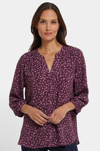 Pintuck Blouse | La Parisienne | Blouse | NYDJ