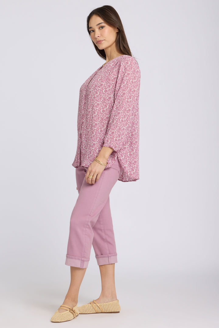 Pintuck Bluse | Destiny Ditsy
