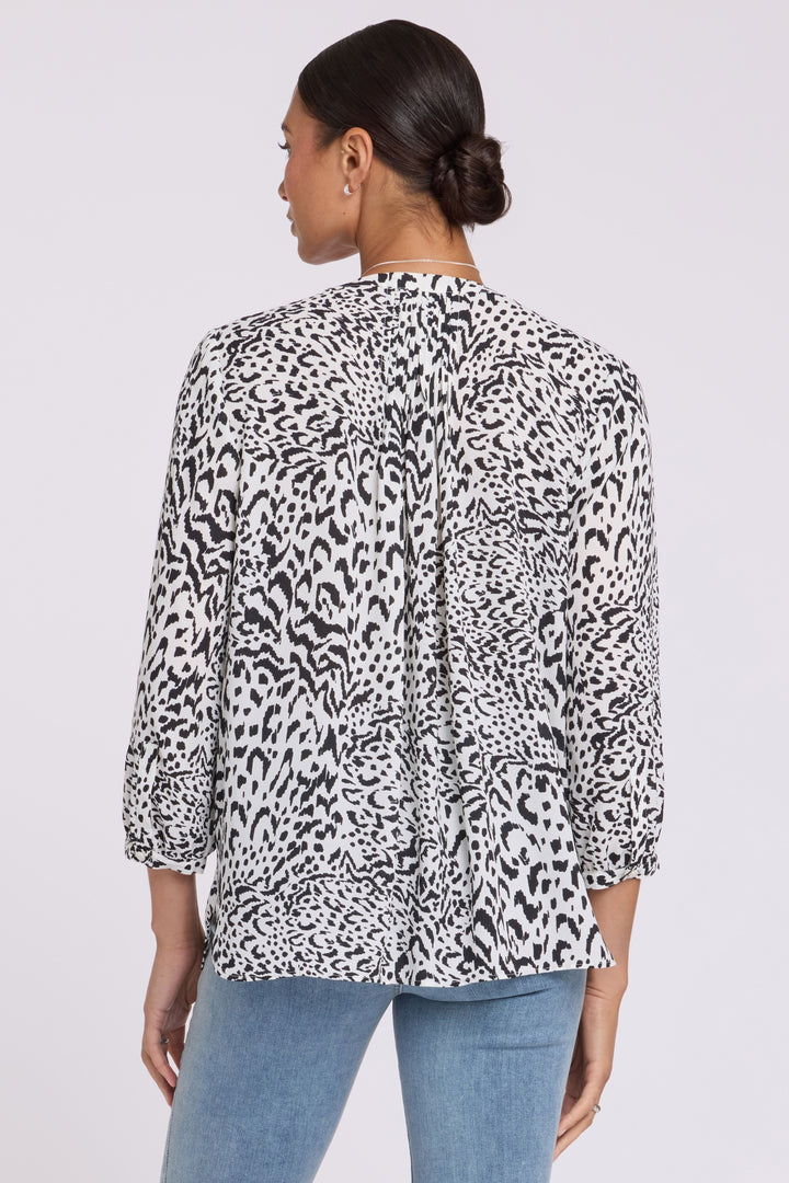 Pintuck Bluse | Caitlyn
