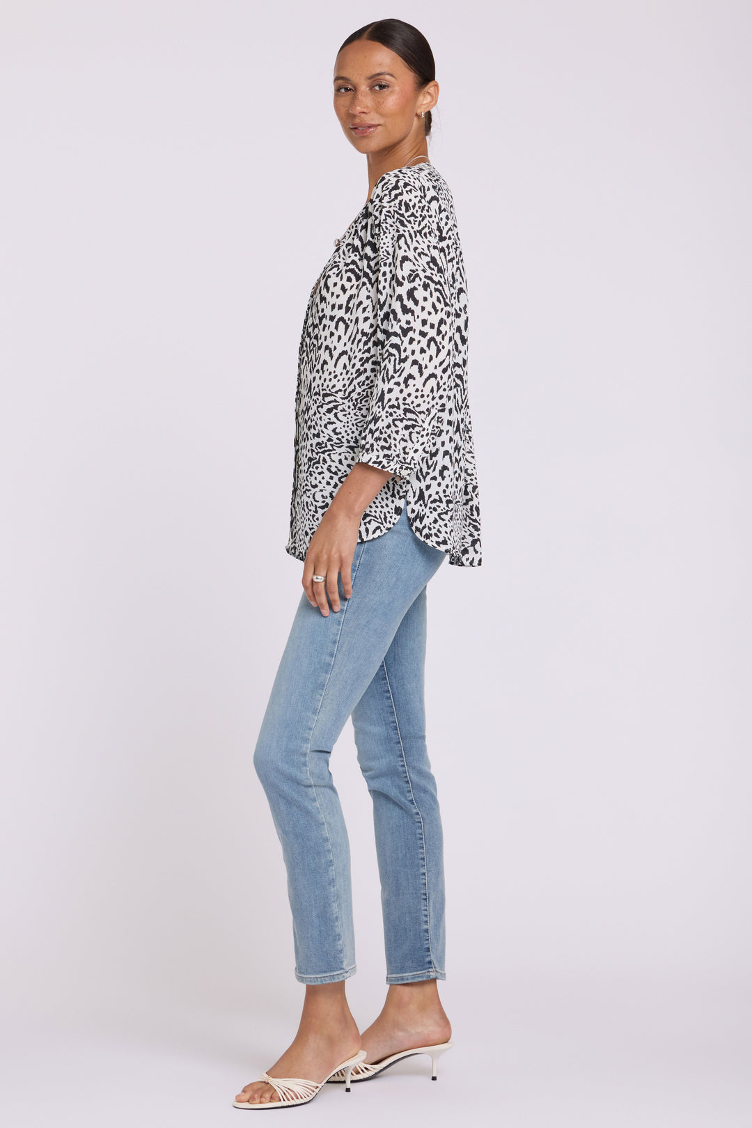Pintuck Bluse | Caitlyn