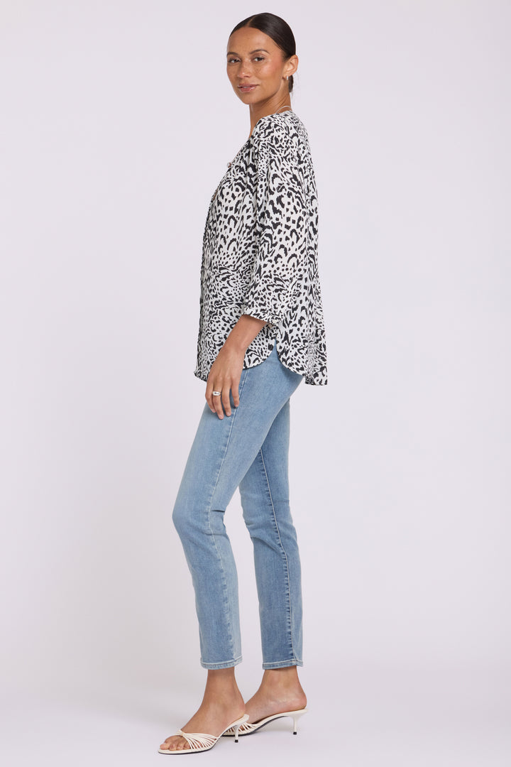Pintuck Bluse | Caitlyn