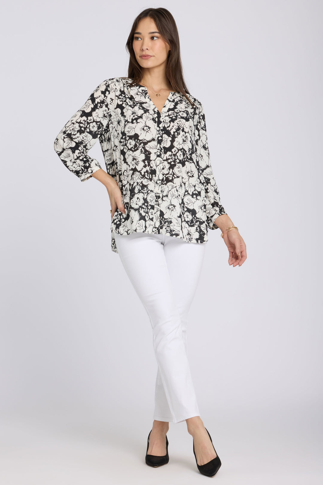 Pintuck Bluse | Poignant Poppy&