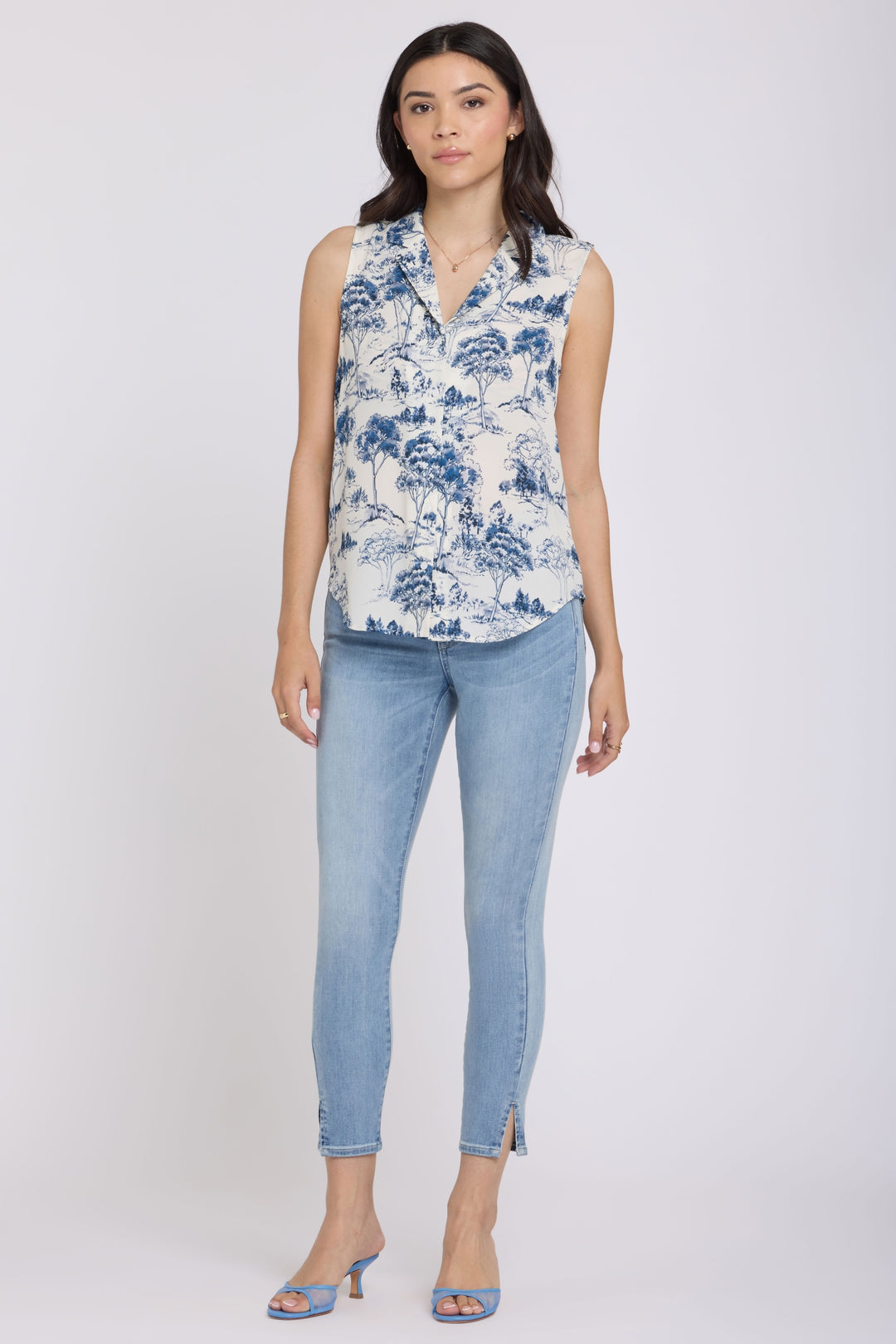 Gabrielle Ärmellose Bluse | Le Parc
