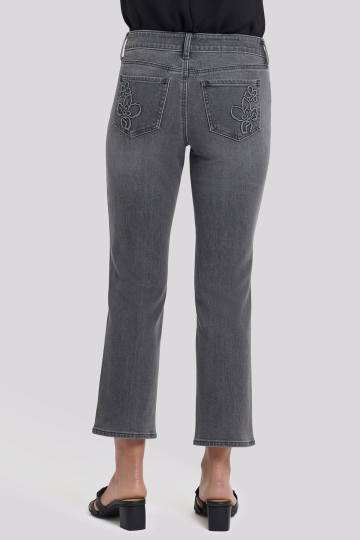 Marilyn Straight Ankle Jeans | Dusty Ash | Denim | NYDJ