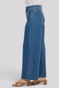 Simone Wide Leg Jeans With High Rise | Salton | Denim | NYDJ