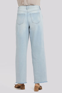Simone Wide Leg Jeans With High Rise | Desert Shoreline | Denim | NYDJ