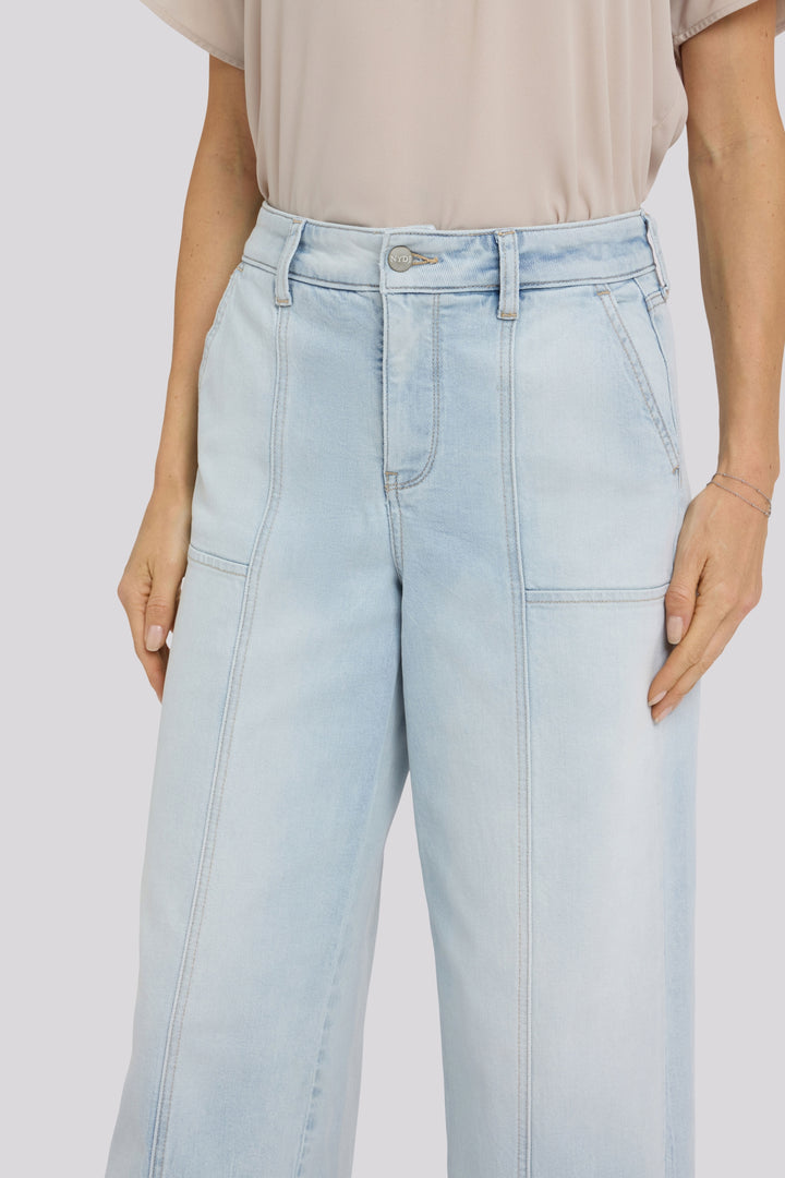 Simone Wide Leg Jeans With High Rise | Desert Shoreline | Denim | NYDJ