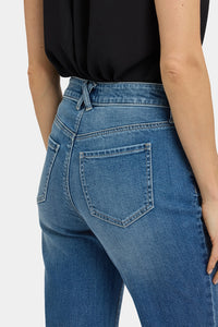 Bailey Relaxed Straight Ankle Jeans With High Rise | Sun Soak | Denim | NYDJ