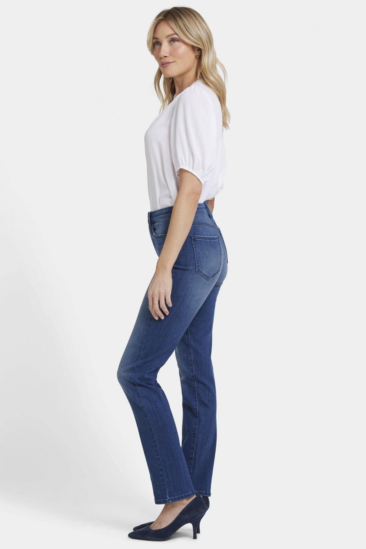 Sheri Slim Jeans Medium Blue Premium Denim | Moonlight | Denim | NYDJ