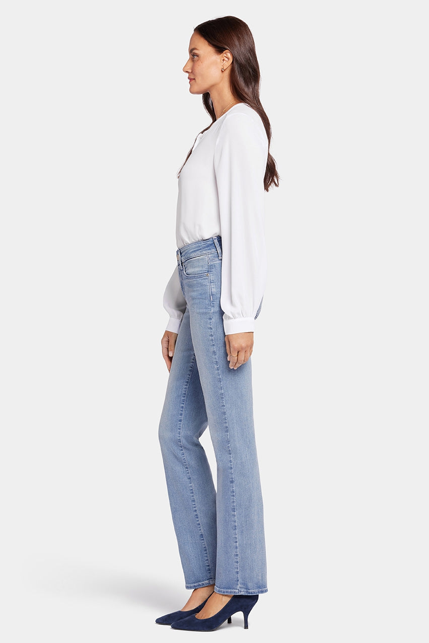 Marilyn Straight Jeans Light Blue Premium Denim | Thistle Falls | Denim | NYDJ