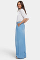 Whitney Pleated Trouser Pants With Super High Rise | Canary Beach | | NYDJ