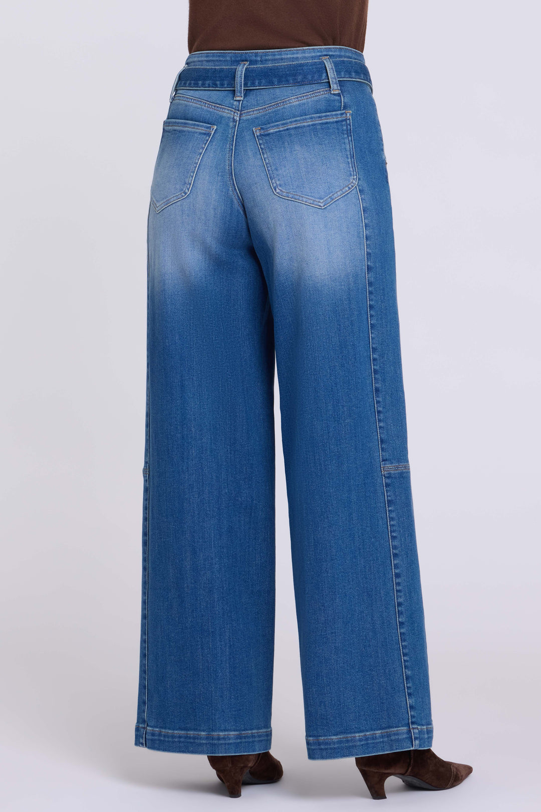 Gracie Wide Leg Jeans mit High Waist | Agave