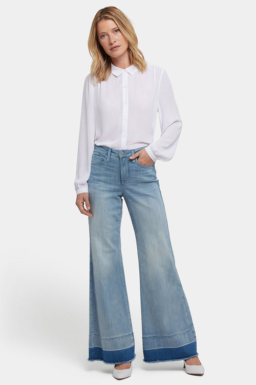 Mia Palazzo Jeans | Light Paradise | Denim | NYDJ