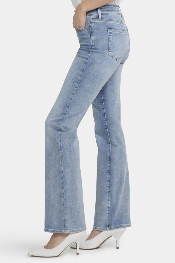 Blake High Rise Slim Flare Light Blue Premium Denim | Haley | Pants | NYDJ