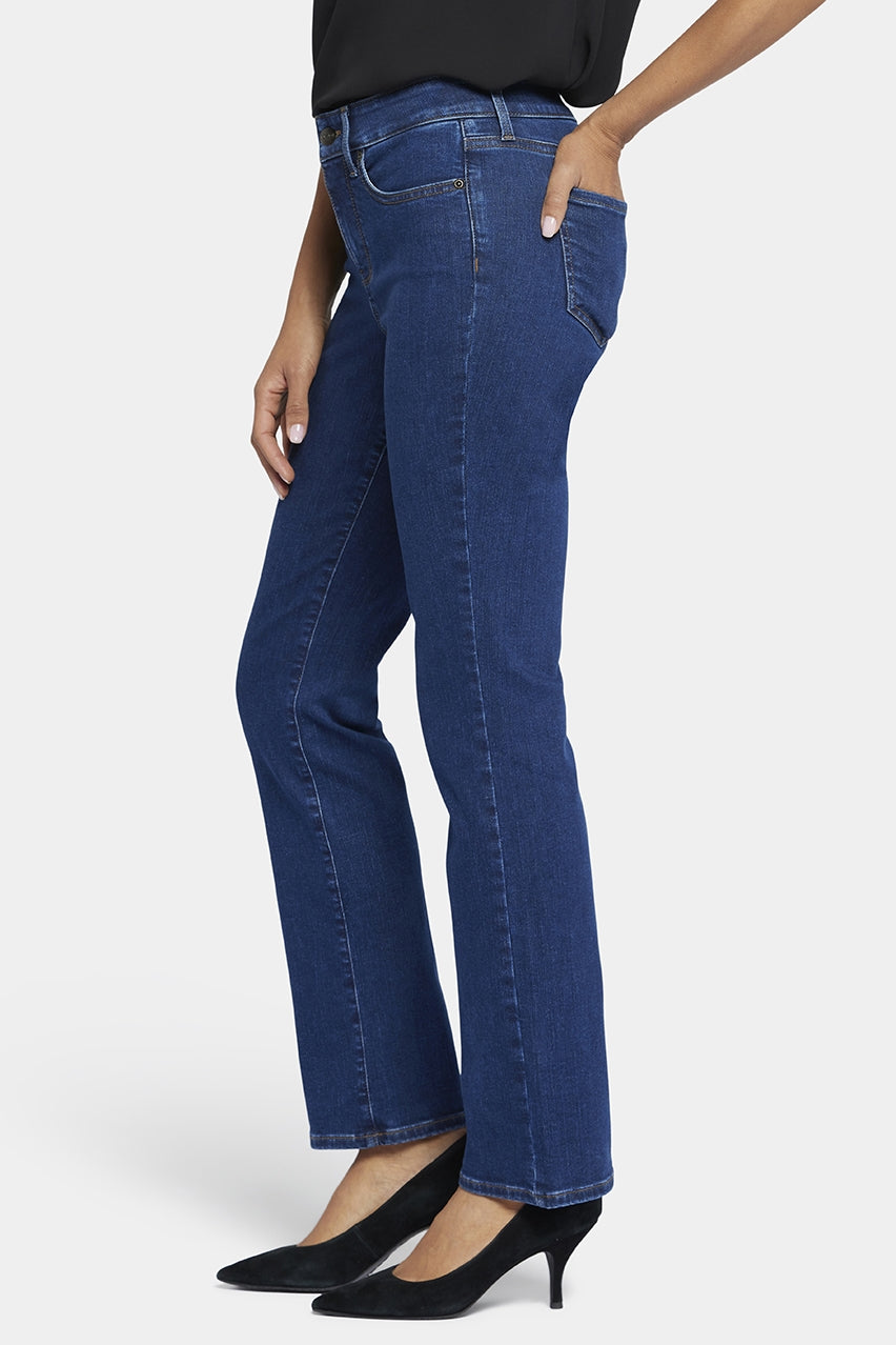 Ellison High Rise Straight Dark Blue Premium Denim | Quinn | Pants | NYDJ