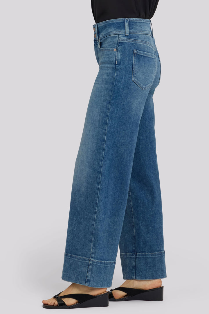 Teresa Wide Leg Jeans In Re-New Denim | Breezy Palms | Denim | NYDJ