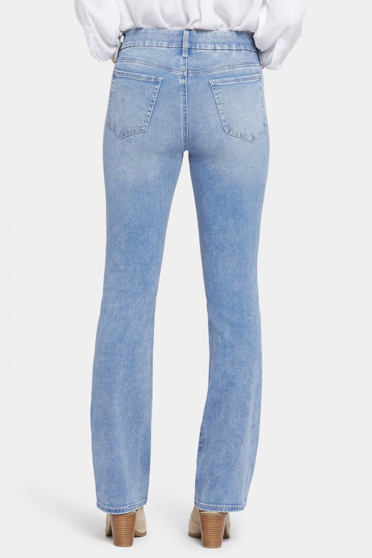 Marilyn Straight Jeans Light Blue Waist-Match™ Denim | Quinta | Pants | NYDJ