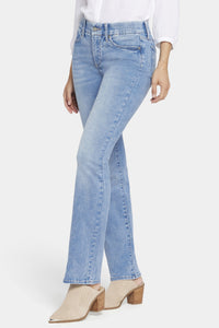 Marilyn Straight Jeans Light Blue Waist-Match™ Denim | Quinta | Pants | NYDJ