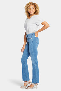 Marilyn Straight Jeans Medium Blue Waist-Match™ Denim | Stunning | Pants | NYDJ