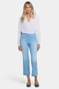 Bailey Relaxed Straight Ankle Pull-On Jeans In Soft-Contour Denim™ | Canary Beach | Pants | NYDJ