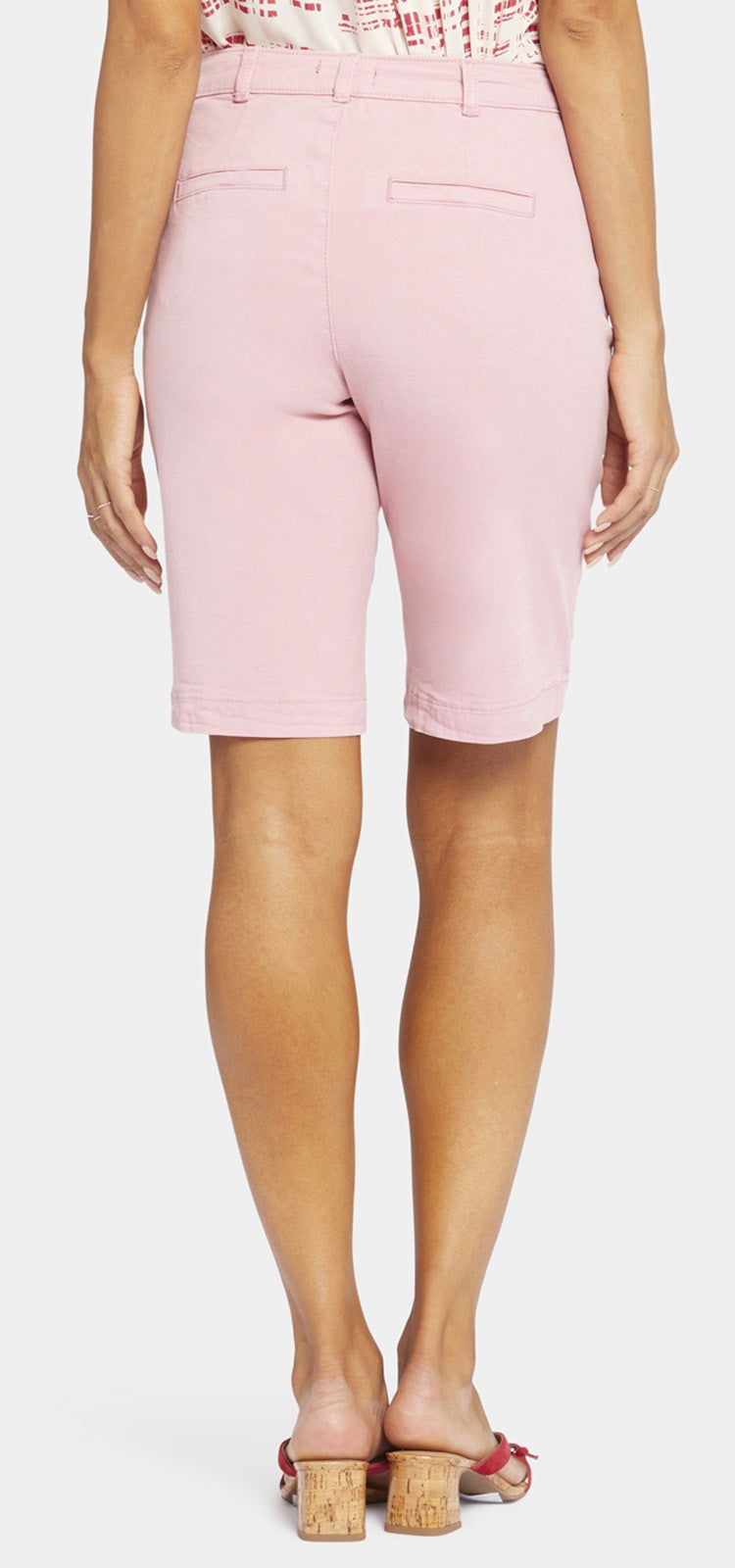 Bermuda Short Pink Stretch Twill | Aphrodite | Shorts | NYDJ