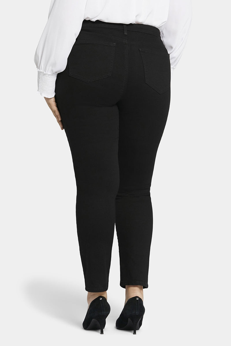 Sheri Slim Jeans Black Premium Denim (Plus) | Black | Denim | NYDJ