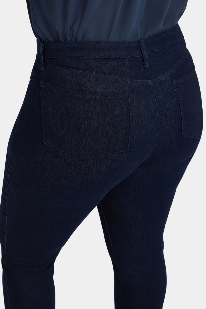 Sheri Slim Jeans Dark Blue Premium Denim (Plus) | Rinse | Denim | NYDJ