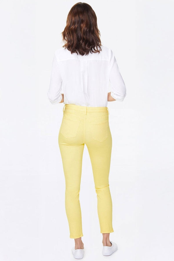 Alina Skinny in yellow Premium Denim | Sunshine | Denim | NYDJ