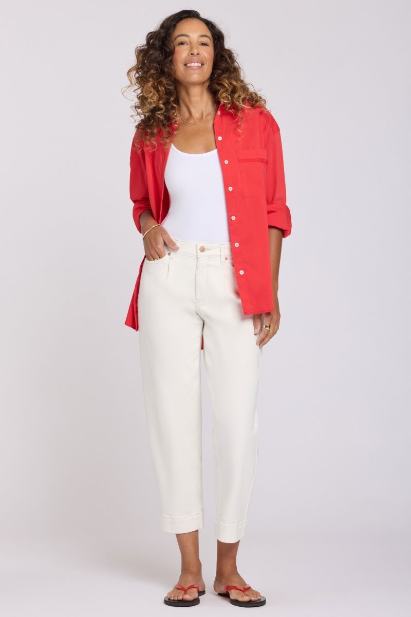Balloon Jean Ankle | Vintage White - NYDJ