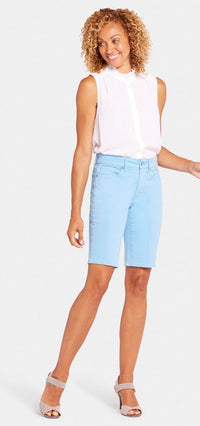 Briella Short Blue Coloured Denim | Bluebell | Shorts | NYDJ