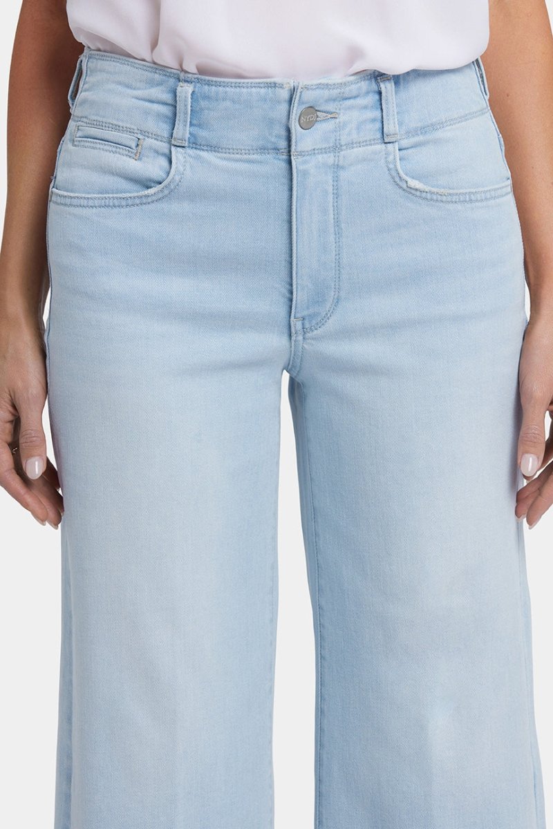 Brigitte Wide Leg Capri Jeans | Clear Water | Pants | NYDJ
