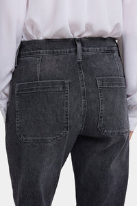 Brooke Loose Straight Jeans | Vintage Noir | Denim | NYDJ