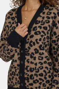 Cheetah Cardigan | Black Combo | Cardigan | NYDJ