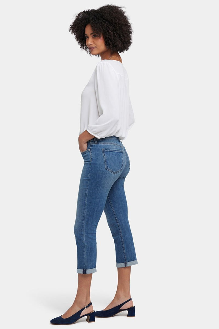 Chloe Skinny Capri Jeans In Cool Embrace® Denim | Costa Brava | Pants | NYDJ
