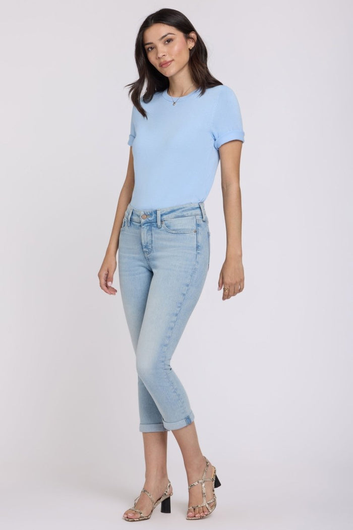 Chloe Skinny Capri Jeans In Re-New Denim | Keys View | Denim | NYDJ