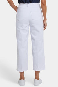 Coco Relaxed Wide Leg Crop Jeans | Optic White | Pants | NYDJ