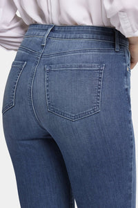 High Rise Sheri Slim Medium Blue Premium Denim | Landslide | Pants | NYDJ