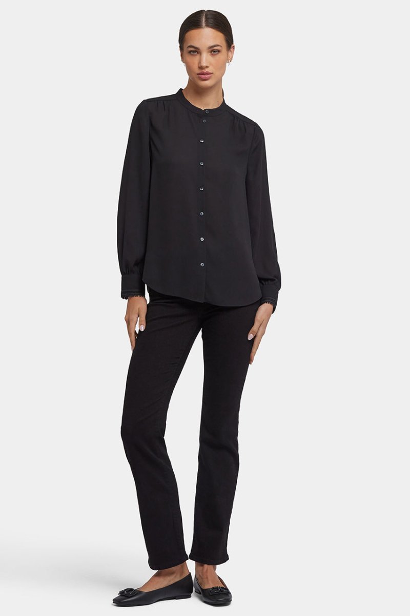 Janie Blouse | Black | Blouse | NYDJ