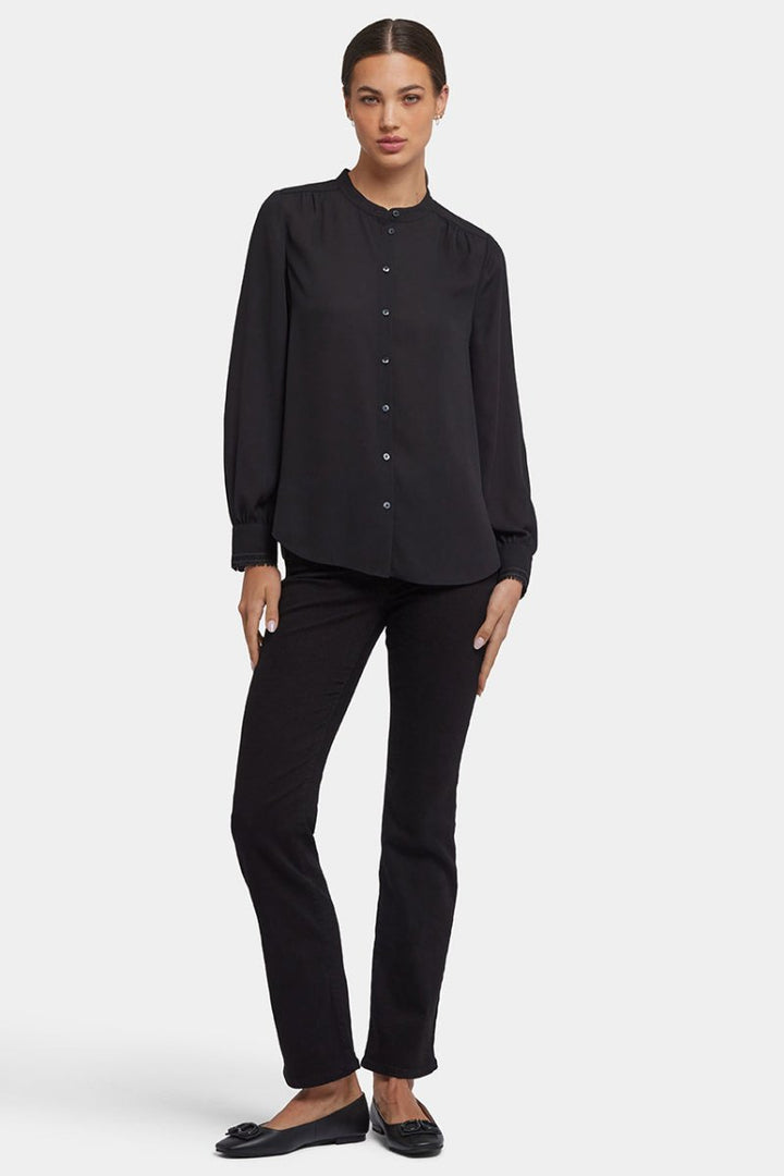 Janie Blouse | Black | Blouse | NYDJ