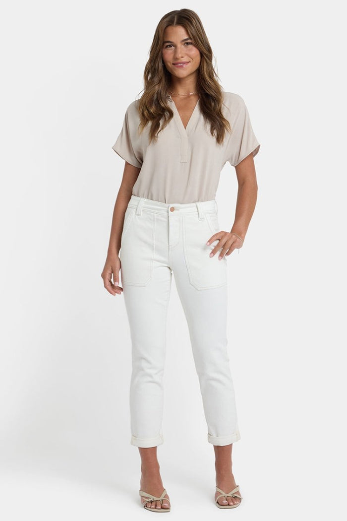 Margot Girlfriend Jeans | Vintage White | Denim | NYDJ