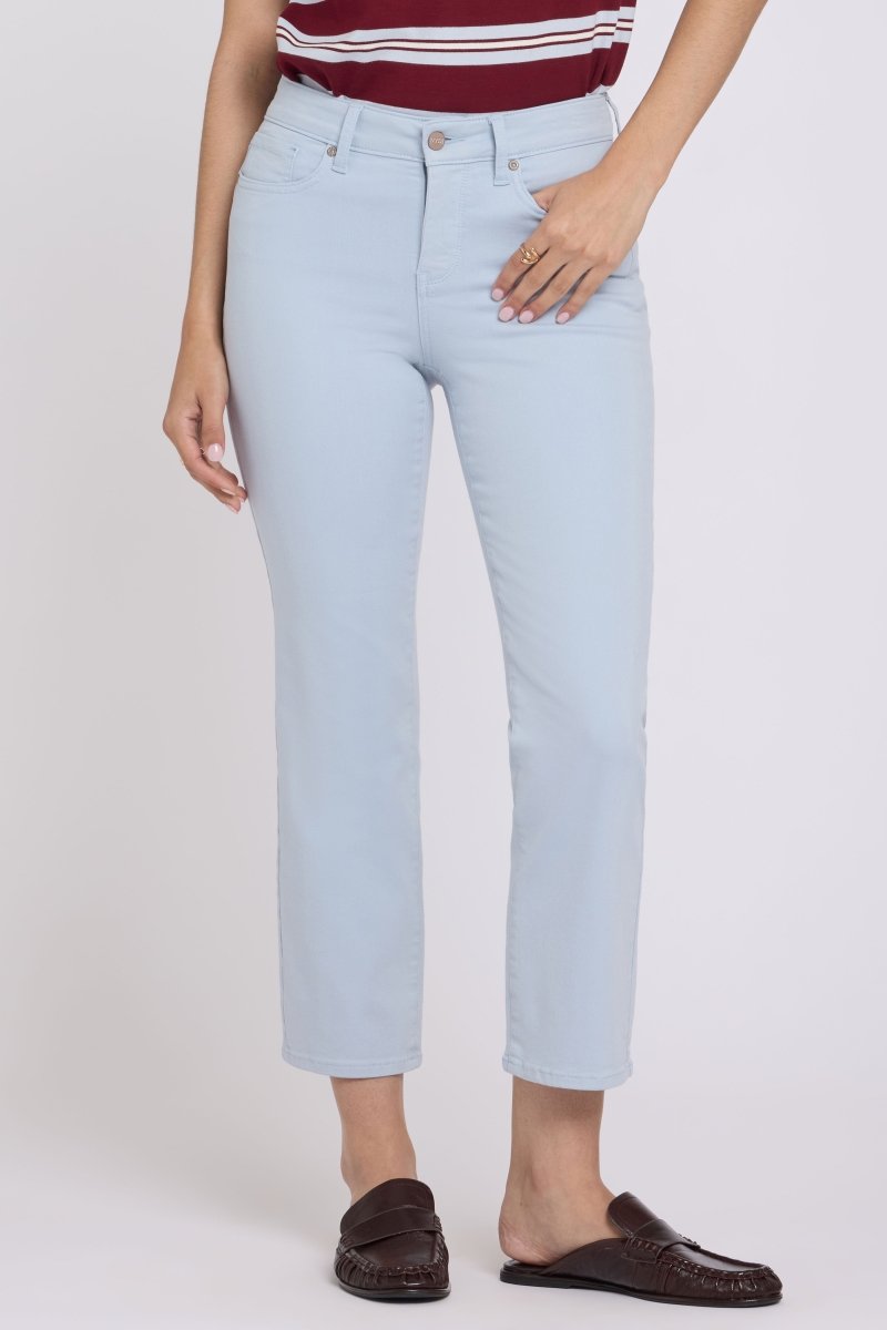 Marilyn Straight Ankle Jeans | Blue Clover | Denim | NYDJ