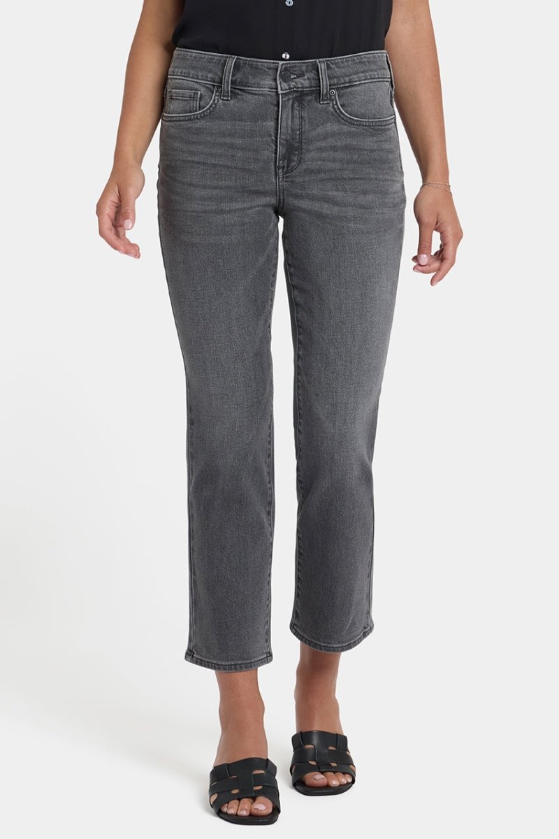 Marilyn Straight Ankle Jeans | Dusty Ash | Denim | NYDJ