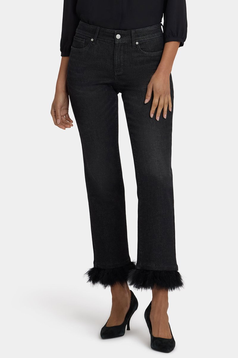Marilyn Straight Ankle Jeans | French Nightfall | Denim | NYDJ