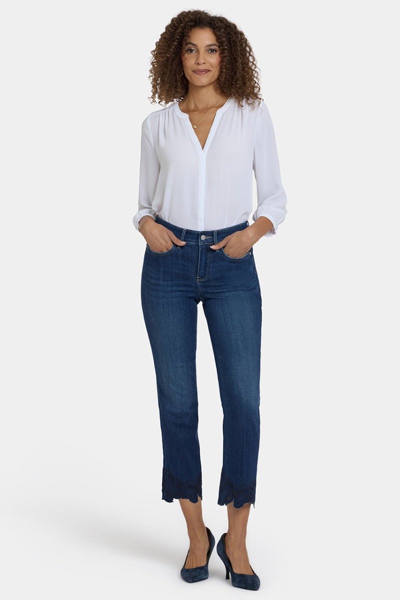 Marilyn Straight Ankle Jeans in Sure Stretch® Denim | Wonderland | Pants | NYDJ
