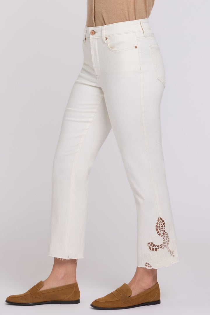 Marilyn Straight Ankle Jeans | Vintage White - NYDJ