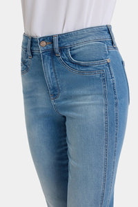 Marilyn Straight Ankle Jeans With High Rise | Port Sea | Denim | NYDJ