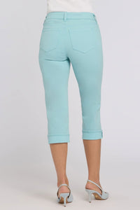 Marilyn Straight Crop Jeans In Cool Embrace® Denim | Aqua Haze | Pants | NYDJ
