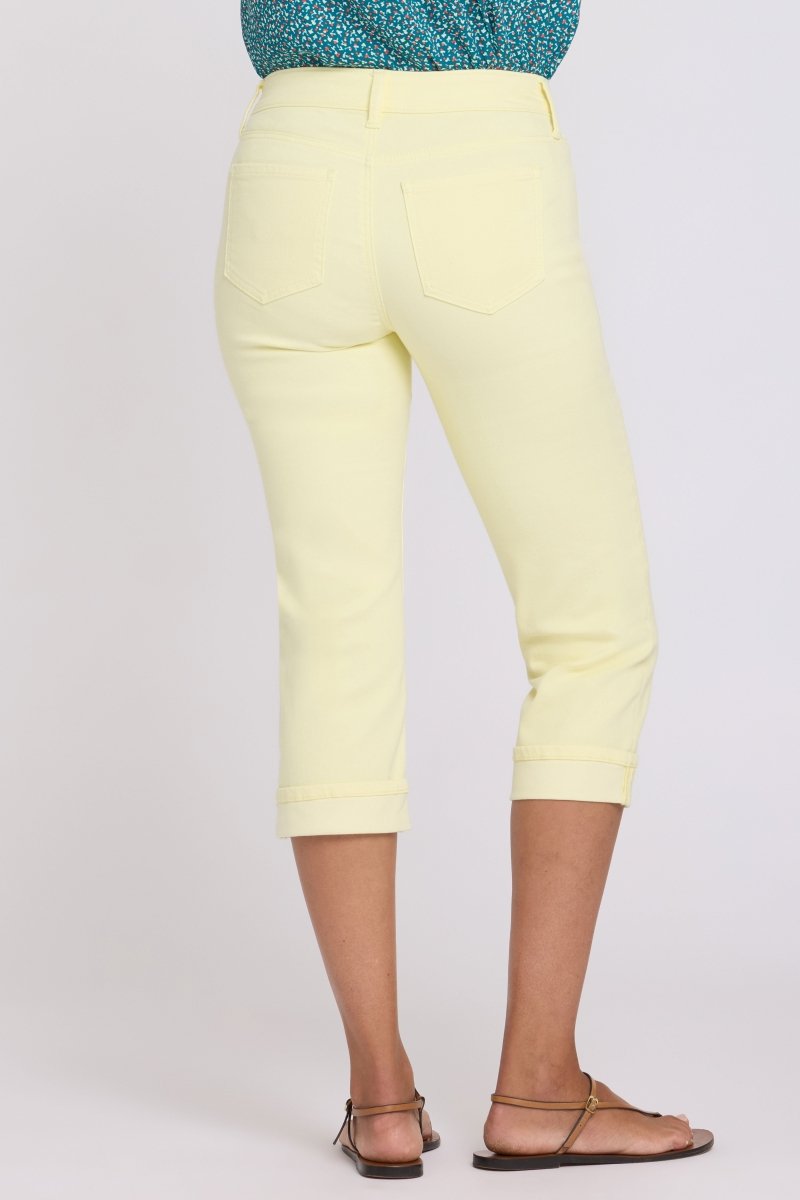Marilyn Straight Crop Jeans In Cool Embrace® Denim | Chardonnay - NYDJ
